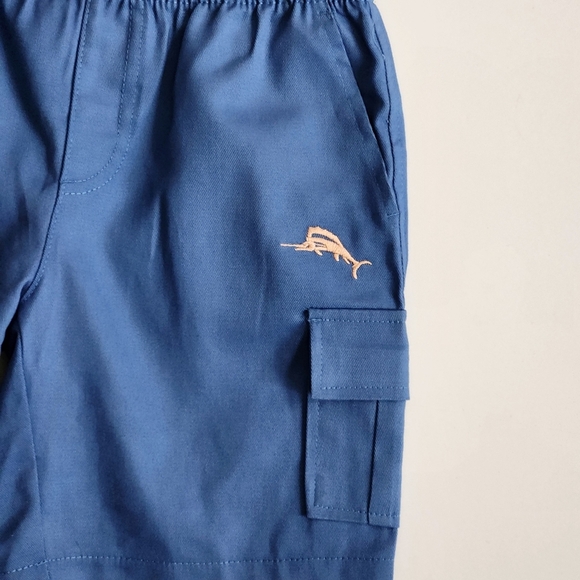 Tommy Bahama Boys Set 3-pieces Button Down Shirt Graphic T-Shirt & Shorts Size 4 - Picture 12 of 16